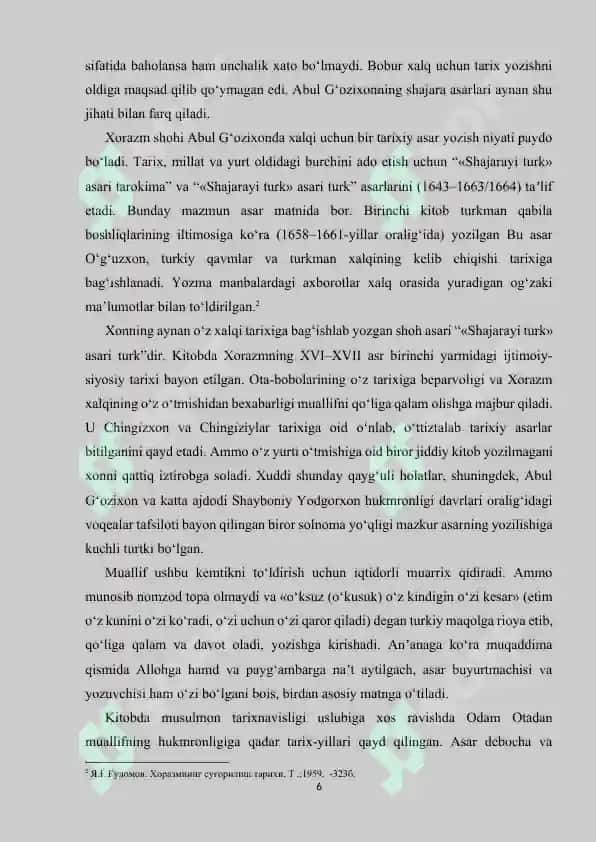 "Shajarai Turk" asarida tarixiy rivoyatlarining ahamiyati 6
