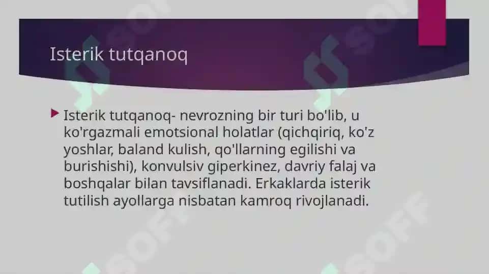 isterik tutqanoq kechishi 2