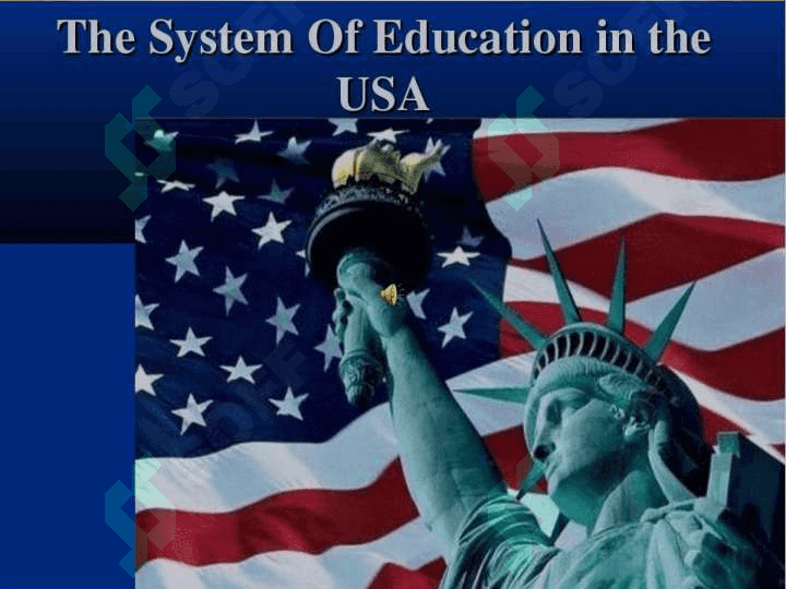 the system of education in the USA 2