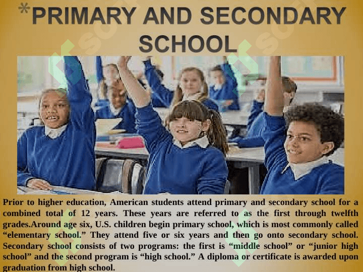 the system of education in the USA 4
