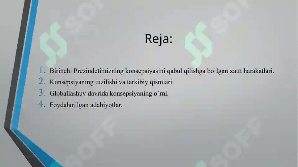 O‘zbekistonda huquqiy davlat konsepsiyasi. 2