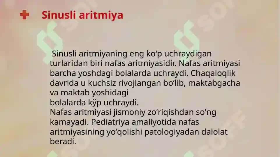 Yurak ritmining buzilishi 8