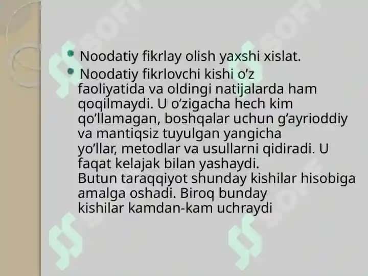 Noodatiy Fikrlash Asoslari 5
