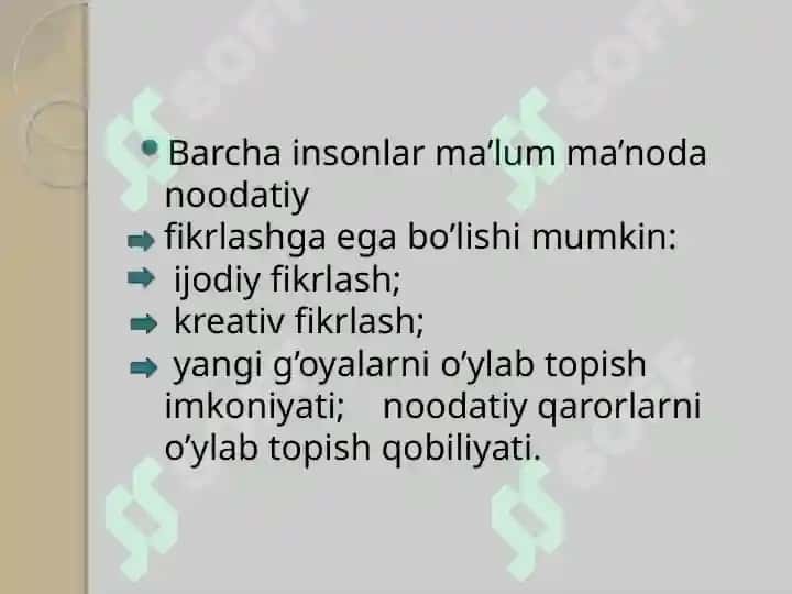 Noodatiy Fikrlash Asoslari 6