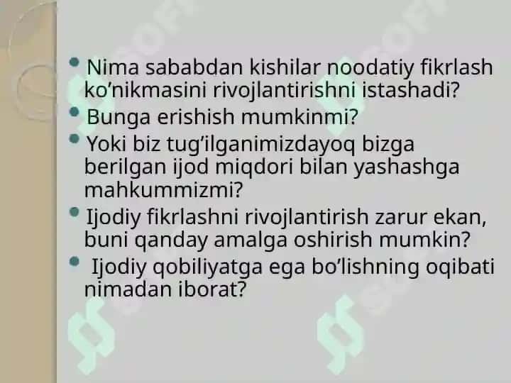 Noodatiy Fikrlash Asoslari 7