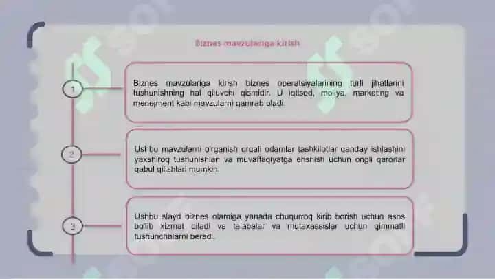 Tadbirkorlik subyektlari 3