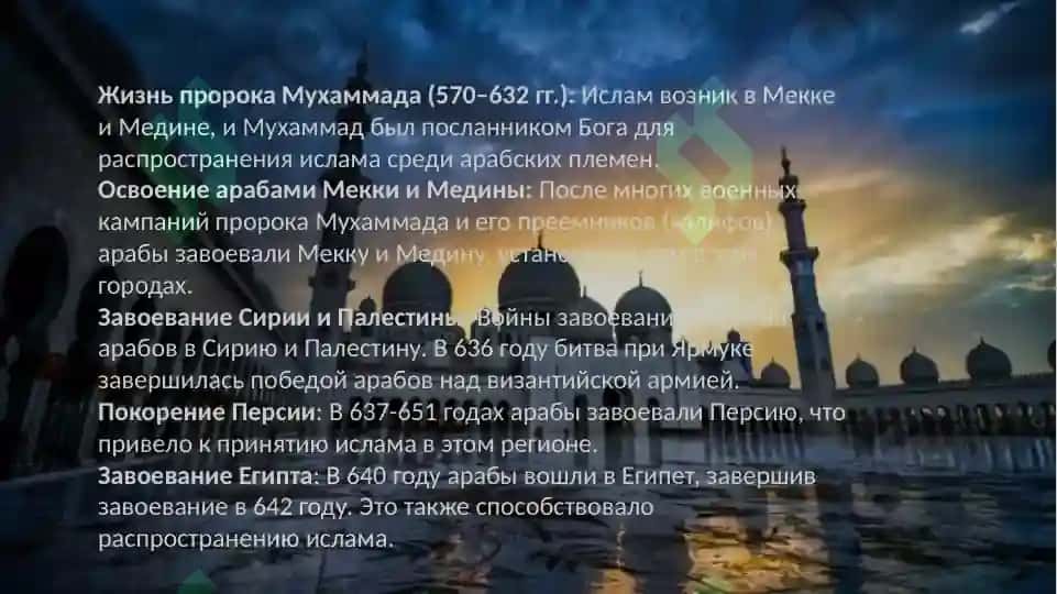 Основные направления ислама: течения и секты. 4