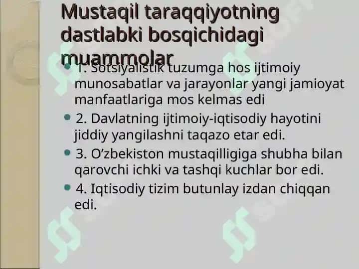 O‘zbekiston tanlagan mustaqil rivojlanish yo‘li va uning ahamiyati 3