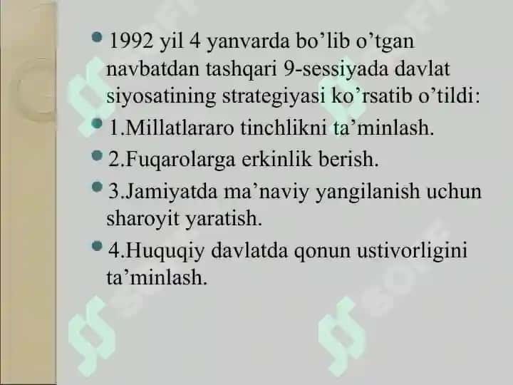 O‘zbekiston tanlagan mustaqil rivojlanish yo‘li va uning ahamiyati 4