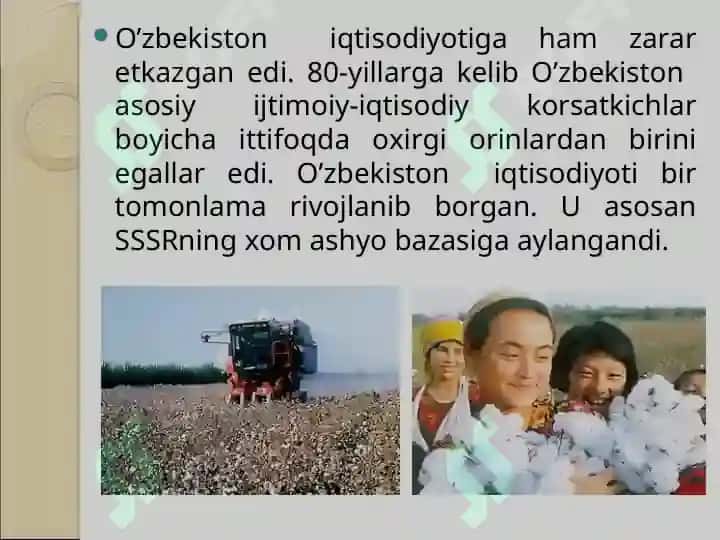 O‘zbekiston tanlagan mustaqil rivojlanish yo‘li va uning ahamiyati 7