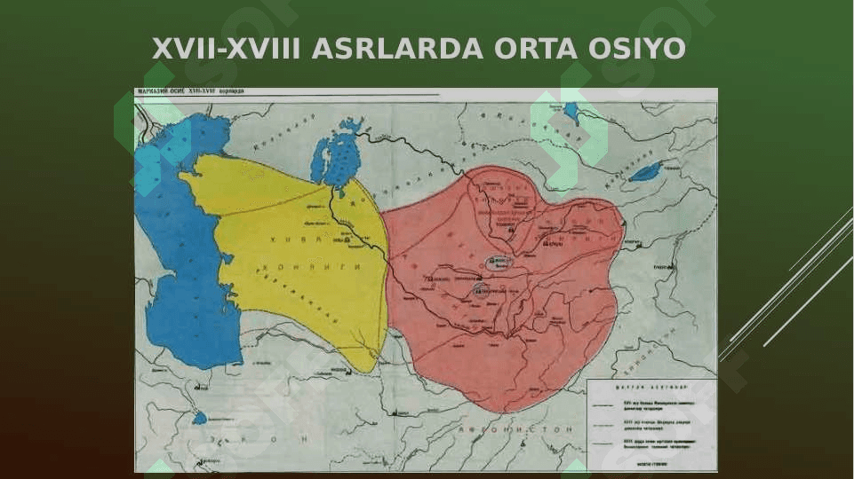 TURKISTONNING XONLIKLARGA BO’LINIB KETISHI VA UNING OQIBATLARI 2