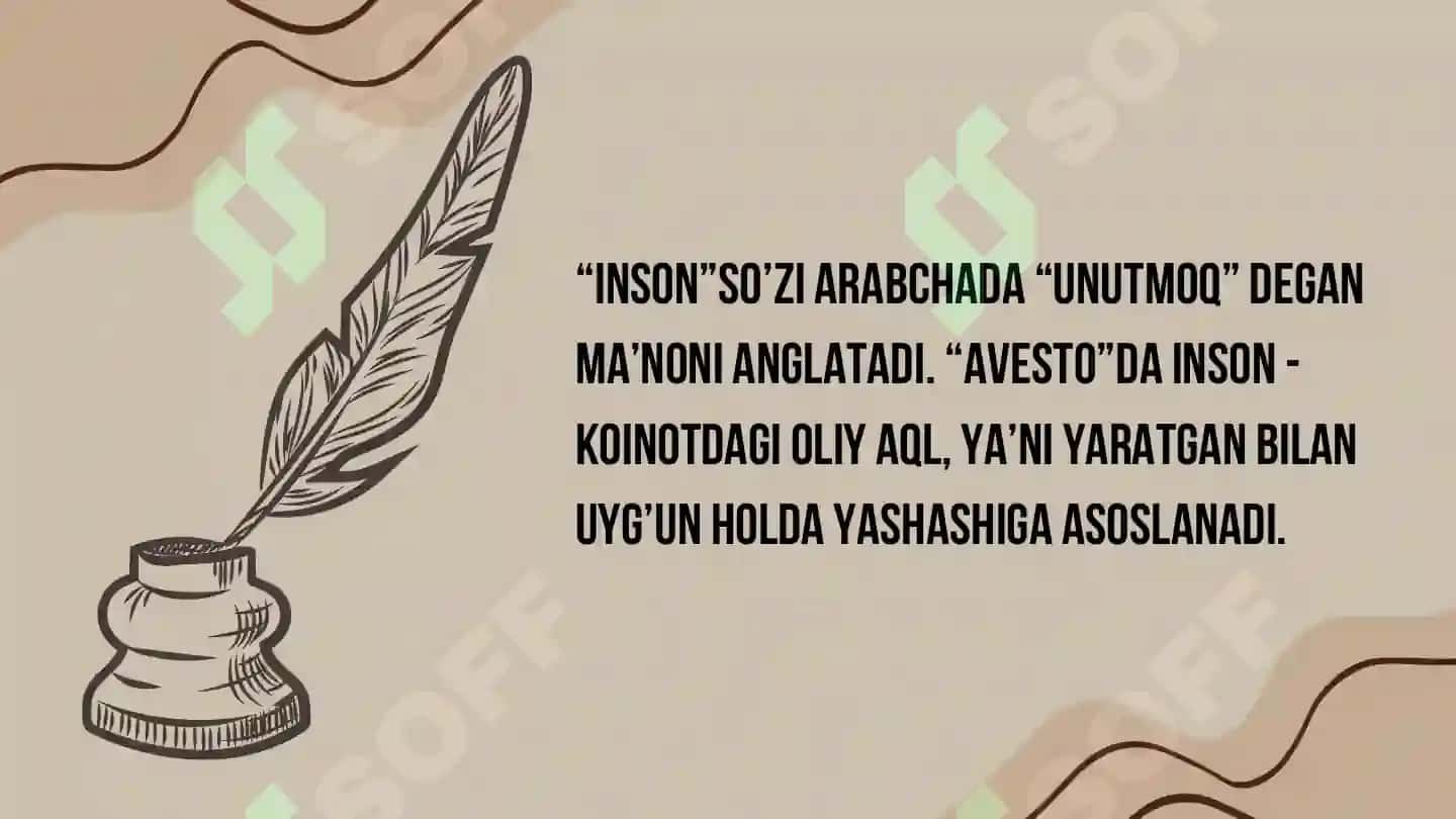 Inson falsafasi 4