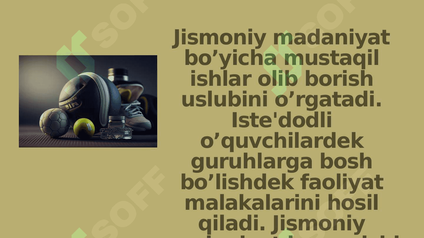 Jismoniy madaniyatning jamiyatdagi shakllari 4