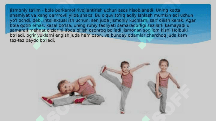 Jismoniy mashq texnikasi 2