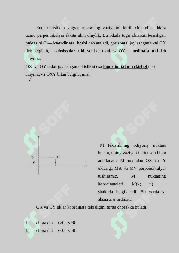 TRIGANOMETRIYA ELEMENTLARI. BURCHAK SINUSI COSINUSI TANGINISI VA COTANGINISI, TRIGONOMETRIK IFODALARNI SODDALASHTIRISH. TRIGONOMETRIK TENGLAMA VA TENGSIZLIKLAR. TRIGONOMETRIK FUNKSIYALAR 3