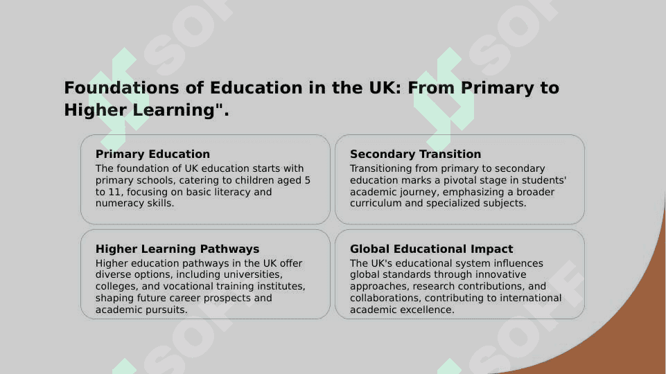 The education system of Great Britain 3