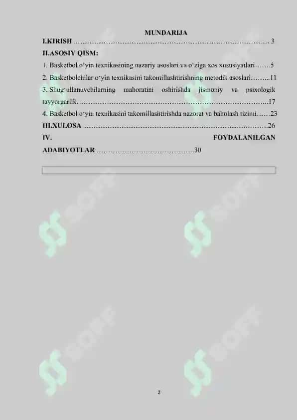 Basketbol oyinida shug'ullanuvchilarning oyin texnikasini takomillashtirish va mahoratini oshirish 2