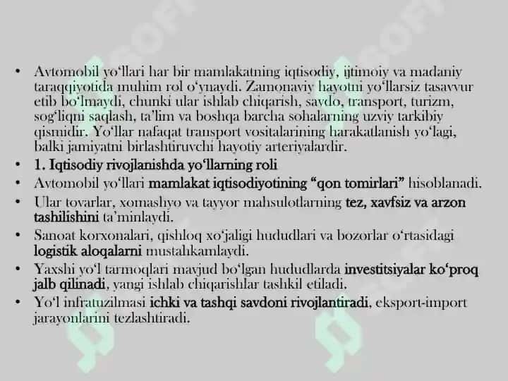 Avtomobil yo’llarini loyihalashning tarixiy rivojlanishi 3