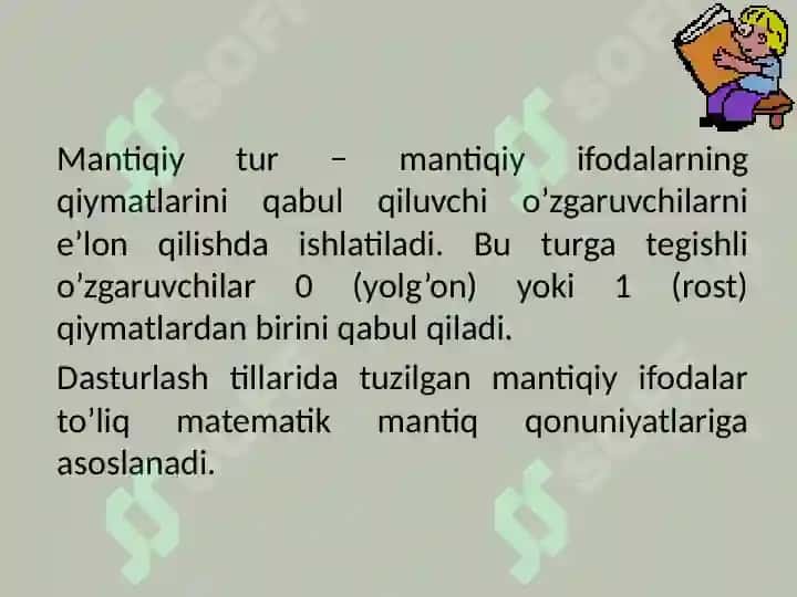 Mantiqiy dasturlash texnologiyasi 5