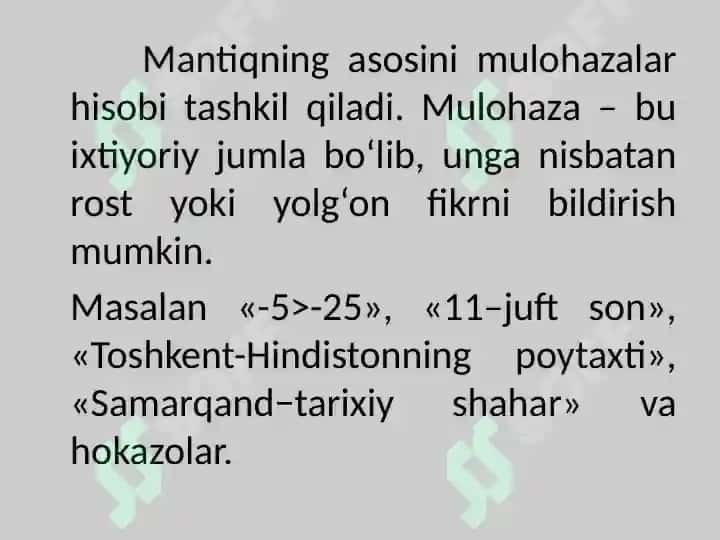 Mantiqiy dasturlash texnologiyasi 7