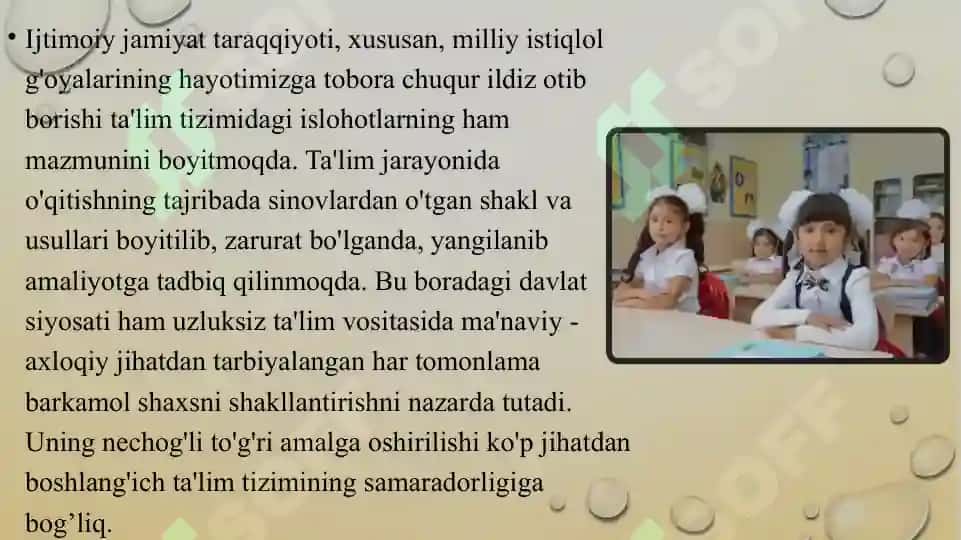 Savod o’rgatish davrida sinfdan tashqari ishlarni tashkillashtirish. 3