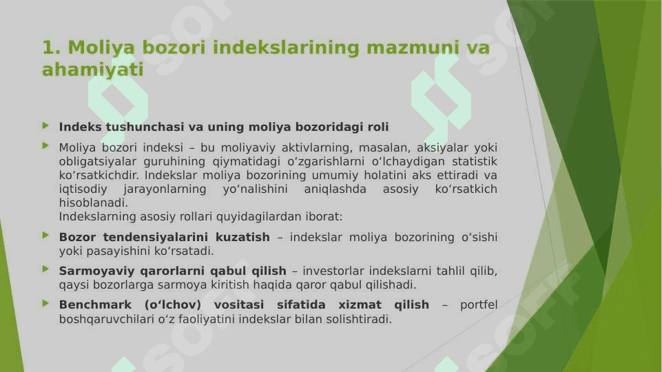 Moliya bozori indekslari 4