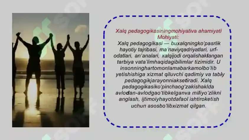 Xalq pedagogikasida milliy urf odatlar an'analar udumlar 2