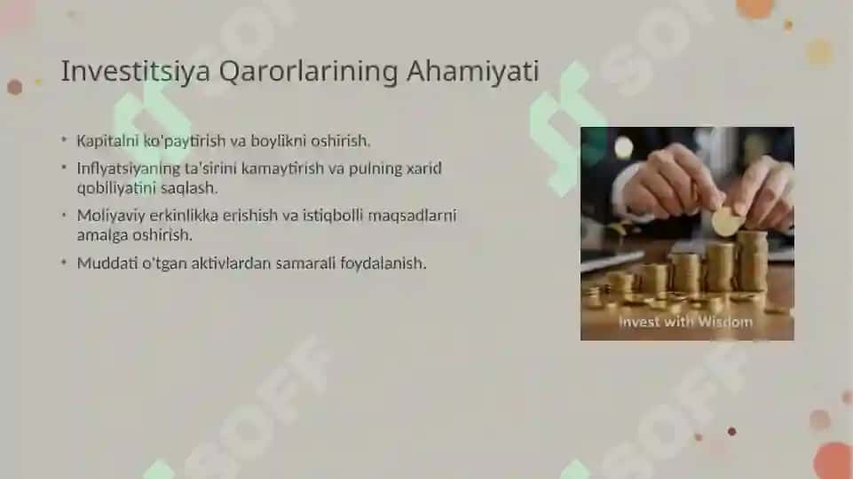 Investitsion qarorlarni qabul qilish 3
