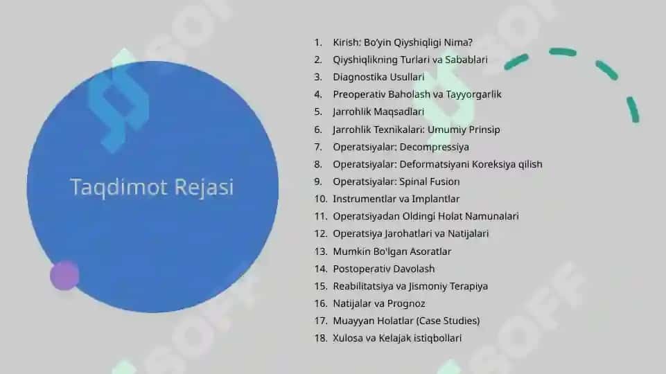 Bo‘yin qiyshiqligida bajariladigan operatsiyalar 2