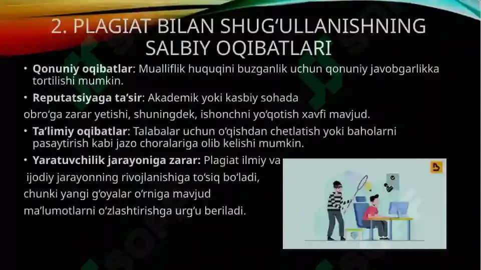Plagiat va unga yo‘l qo‘ymaslik 4