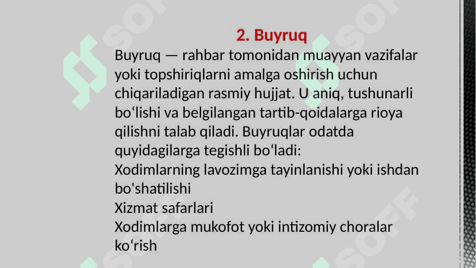 Xizmat yozishmalari 4