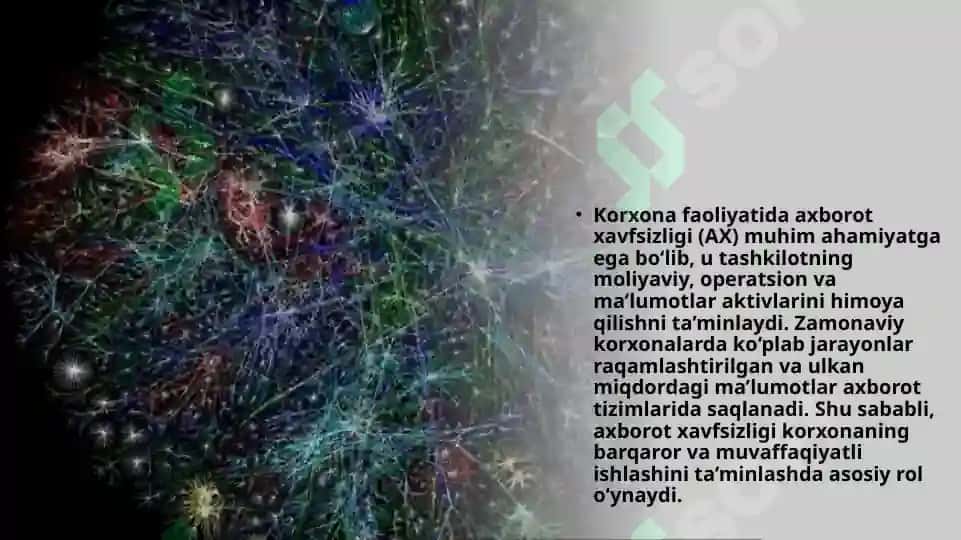 Korxonafaoliyatida axborot xavfsizligi 3