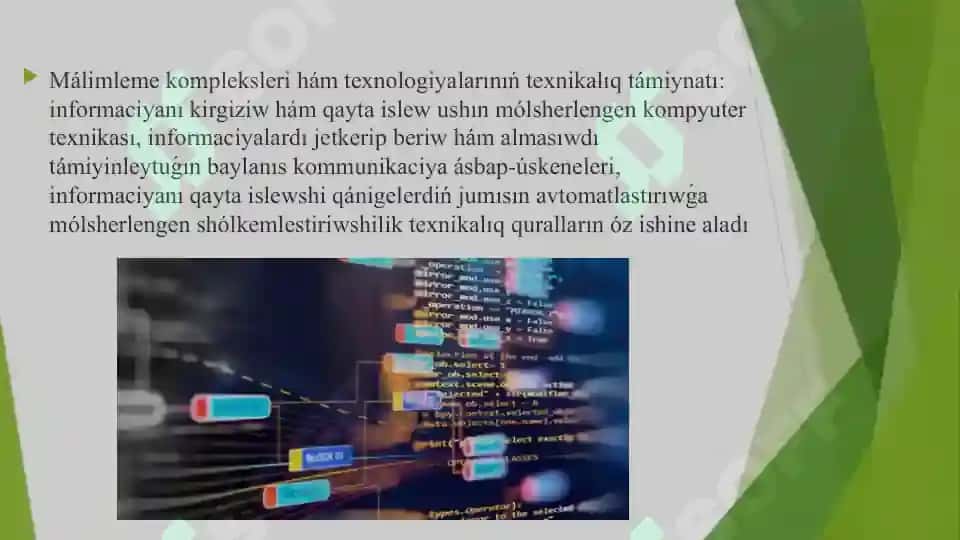 Ekonomikada zamanagóy IKTnıń 5