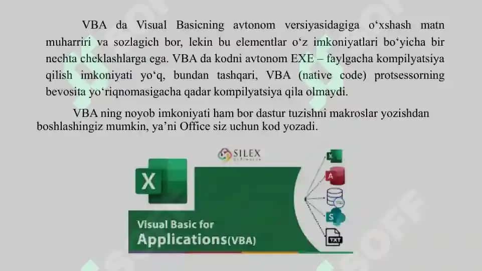 Visual Basic for Applications (VBA) 3