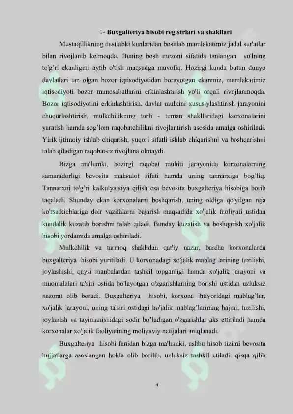 Hisob registrlari va ularning buxgalteriya hisobidagi roli 3