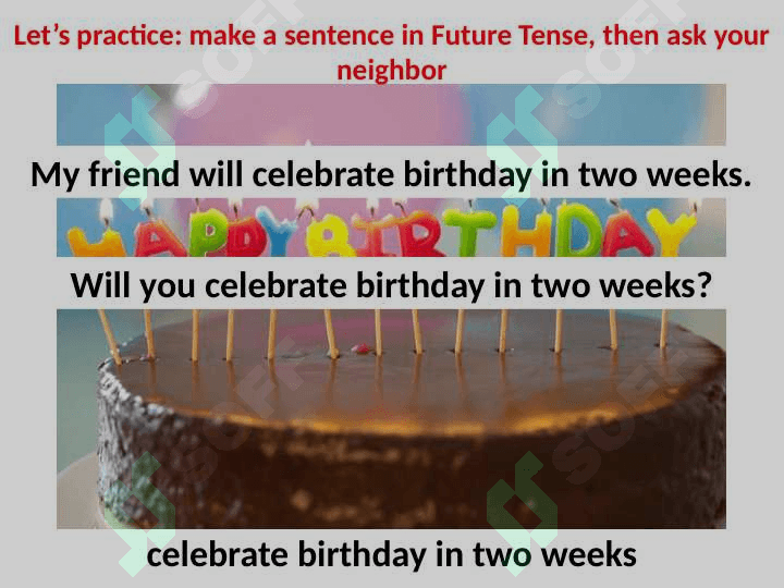 THE FUTURE INDEFINITE TENSE 3