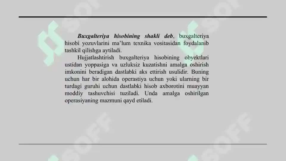 BANK HUJJATLARI VA HUJJATLAR AYLANISHI 6