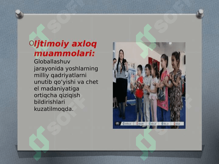 Talim tarbiya jarayonidagi ijtimoiy pedagogik dolzarb muommolar 4