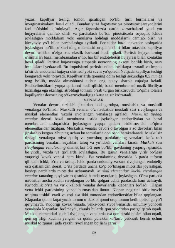«QON-TOMIRLAR TIZIMINING UMUMIY ANATOMIYASI. YURAK, KICHIK QON AYLANISH DOIRASI». 4