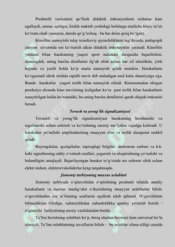 Jismoniy tarbiyaning umumpedagogik va maxsus uslublari 8