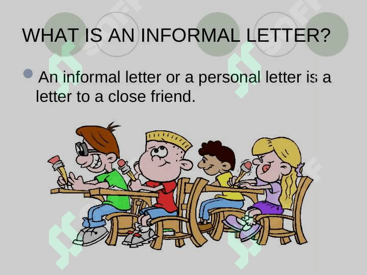Writing Informal (Friendly) Letters 2