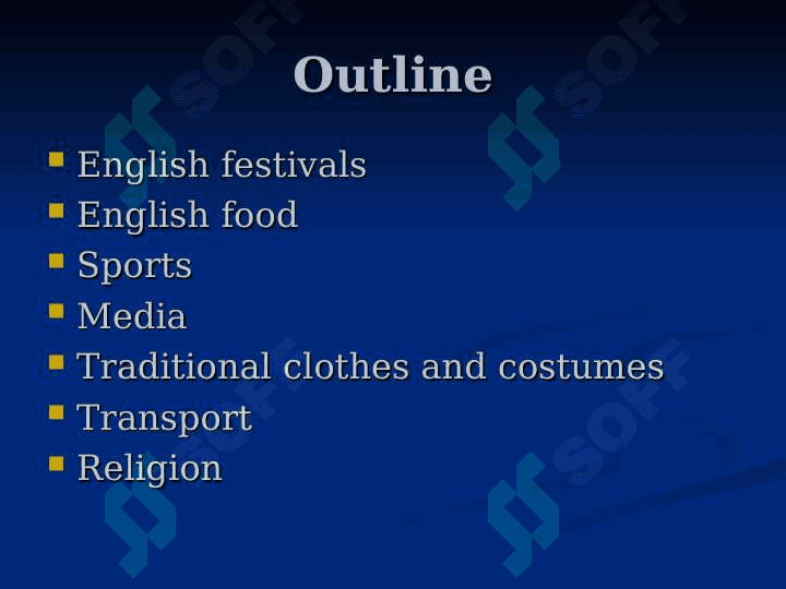 English traditions 2