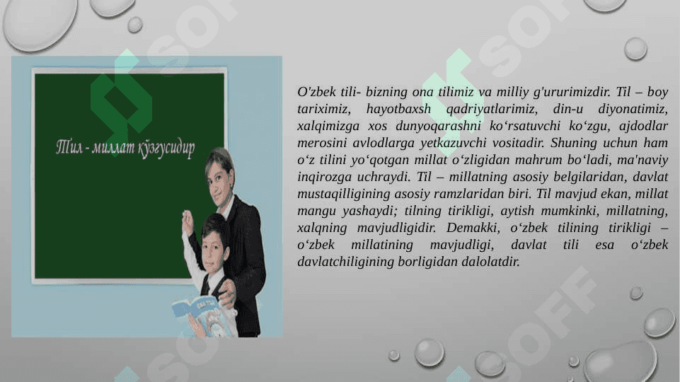 O'zbek tilining asosiy imlo qoidalari (TAQDIMOT) 2
