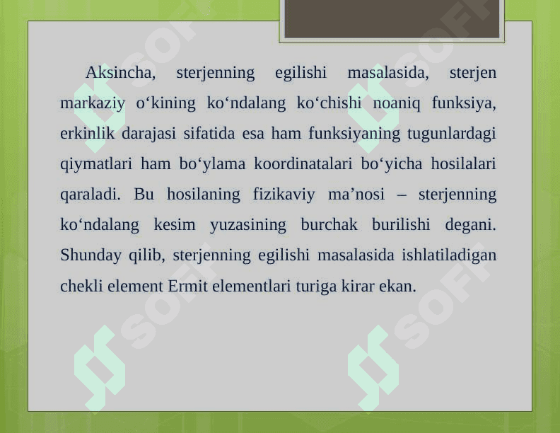 Erkinlik darajasi 3