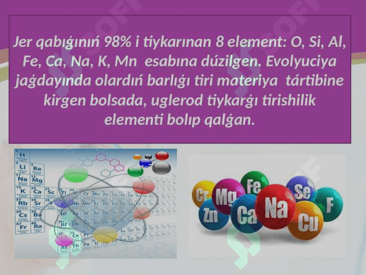 BIOGEN ELEMENTLAR. 3