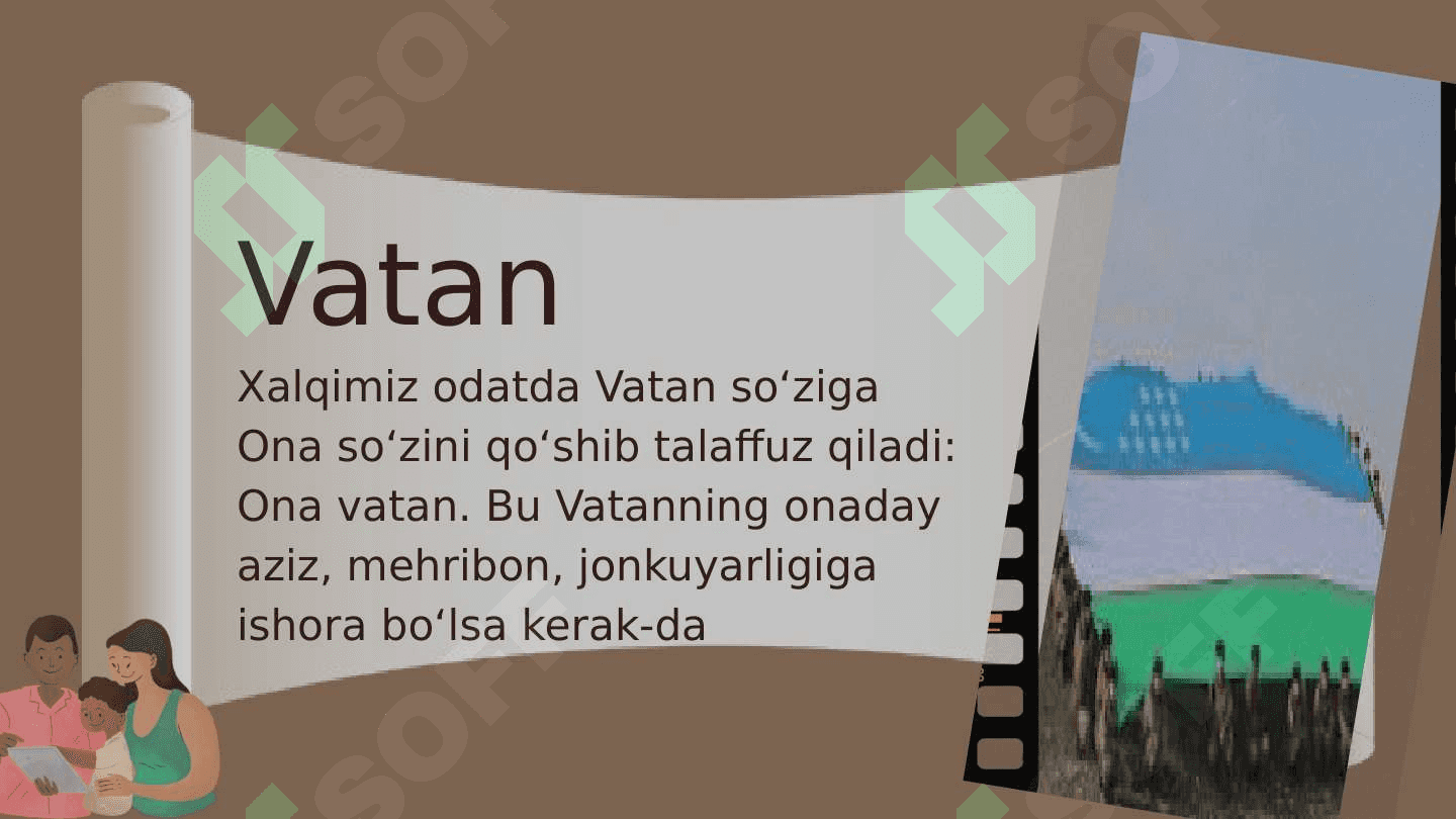 “Oilada vatanparvarlik tuyg’usini tarbiyalash yo’llari” 5