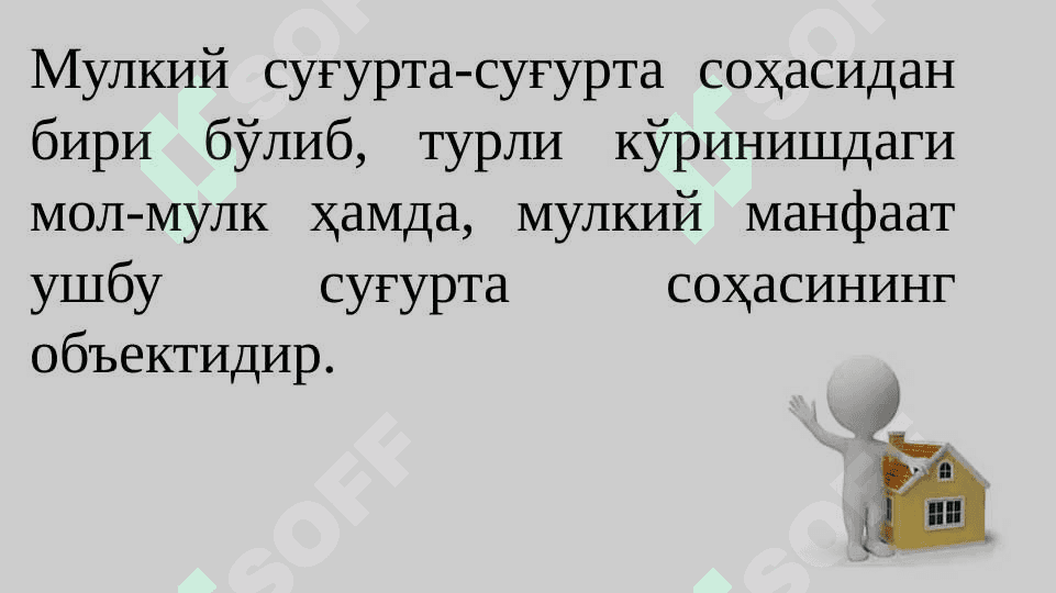 Mulkiy sug'urta 2
