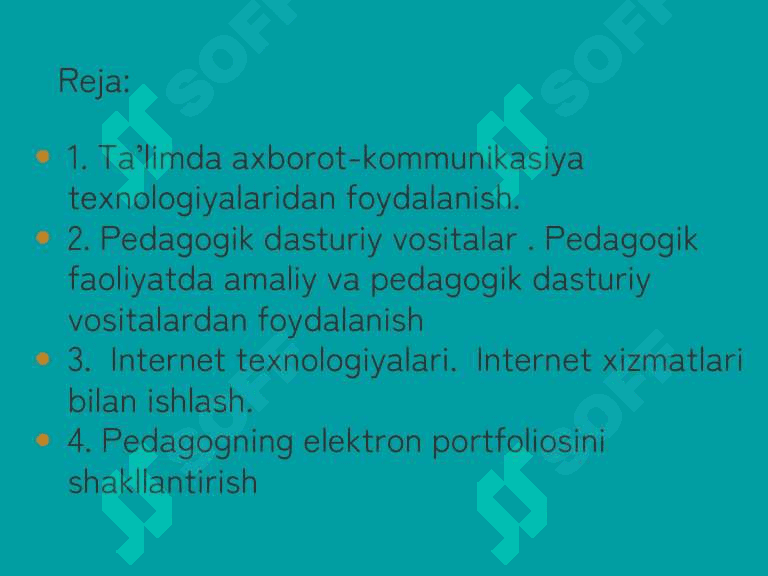 Elektron pedagogika va uning o‘ziga xos xususiyatlari. 2