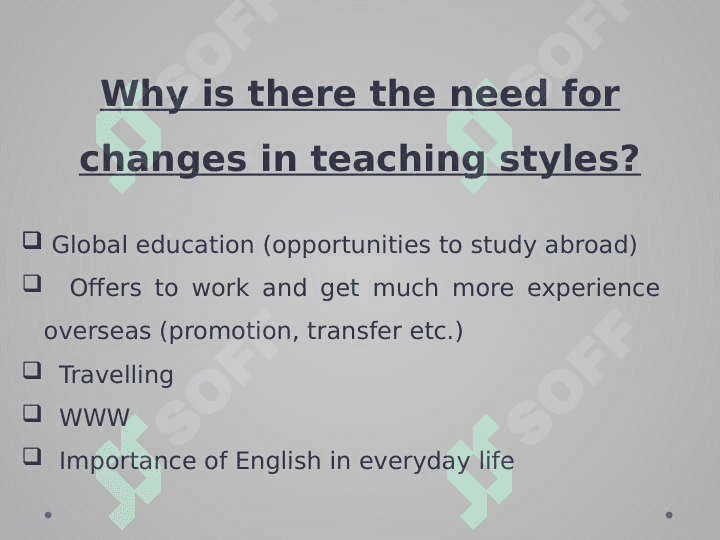FOREIGN EXPERIENCE IN TEACHING EFL 3