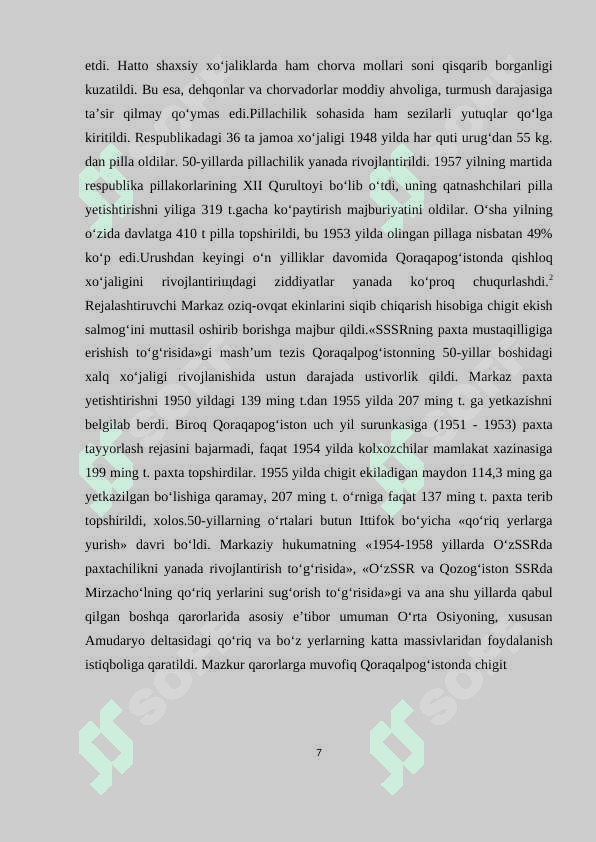 IKKINCHI JAHON URUSHIDA QORAQALPOG’ISTON RESPUBLIKASI MEHNATKASHLARINING FAOL ISHTIROKI 6